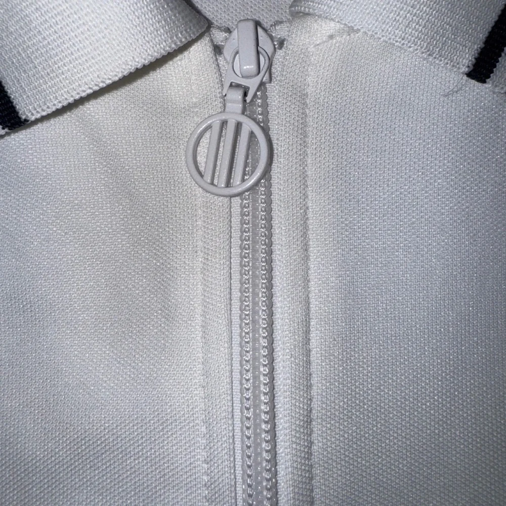 Adidas White Daily Free Time Kara Zip-up Track Jacket Athletic DY4076 Size Small
